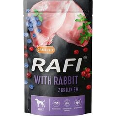 Rafi Dolina Noteci Rafi Saszetka Karma Psa KRÓLIK 500g
