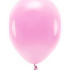Party Deco Balony Eco jasno różowe 30cm 10szt (513544) - 5900779137844