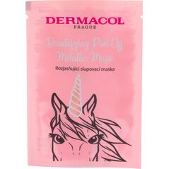 Dermacol Dermacol Beautifying Peel-off Metallic Mask Brightening Maseczka do twarzy 15ml