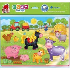 Roter Kafer Miękkie puzzle A4 Śmieszne zdjęcia Farma RK6020-05