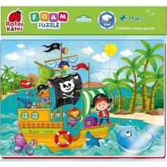 Roter Kafer Miękkie puzzle A4 Śmieszne zdjęcia Piraci RK6020-07