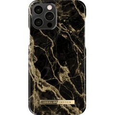 iDeal Of Sweden iDeal of Sweden Fashion - etui ochronne do iPhone 12/12 Pro (Golden Smoke Marble)