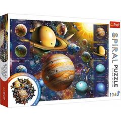 Trefl Puzzle Spiralne - Układ Słoneczny- 1040 el.
