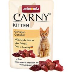Animonda ANIMONDA KOT sasz.85g CARNY KITTEN KOKTAIL DROBIOWY