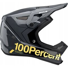 100% Kask full face juniorski 100% STATUS DH/BMX Helmet Carby Charcoal roz. S (47-48 cm) (NEW)