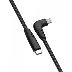 Kabel USB Silicon Power USB-C - Lightning 1 m Czarny (SP1M0ASYLK50CL1G)
