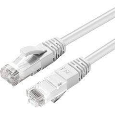 MicroConnect CAT6A UTP 20m White LSZH