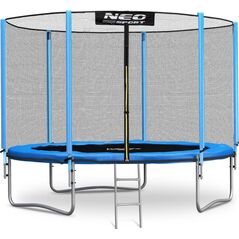 Trampolina ogrodowa Neo-Sport NS-08Z181 z siatką zewnętrzną 8.5 FT 252 cm