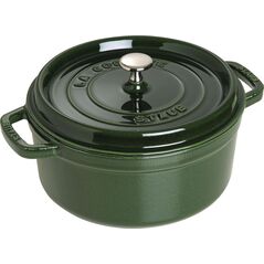 STAUB Garnek STAUB żeliwny okrągły 3.8 ltr zielony
