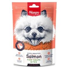 Wanpy Przysmak dla Psa Kawałki ŁOSOSIA 100 g