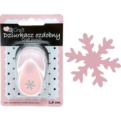 Dziurkacz Dalprint Dziurkacz ozdobny DPCRAFT 1, 6cm Śnieżynka Dalprint