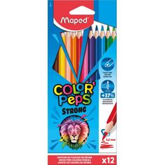 Maped Kredki Colorpeps Strong trójkątne 12 kolorów