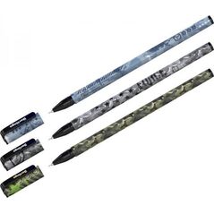 Berlingo Długopis olejowy ze skuwką Funline Military 0,7mm