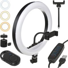 Lampa pierścieniowa Maclean MCE612B 12" LED 20W
