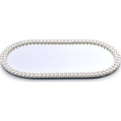 Affek Design MARGOT PEARL Podstawka art.dekoracyjny 30x14xh1cm