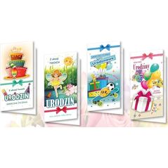 Top Graphic Kartki karnet TOP DLXO Urodziny dzieci Top Graphic