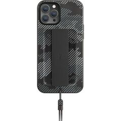 Uniq UNIQ etui Heldro iPhone 12/12 Pro 6,1" czarny moro/charcoal camo Antimicrobial