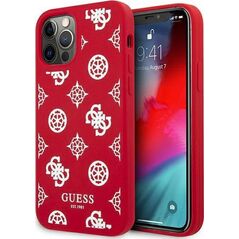 Guess Guess GUHCP12LLSPEWRE iPhone 12 Pro Max 6,7" czerwony/red hard case Peony Collection