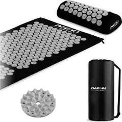 Neo-Sport NeoSport Mata do akupresury z kolcami 190103 czarno-szara