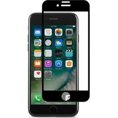 Moshi IonGlass for iPhone 8/7 Plus - Black (Clear/Glossy)