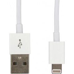 Kabel USB LMP USB-A - Lightning 1 m Biały (LMP-LIGHUSB-1M)