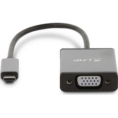 Adapter USB LMP 15932 USB-C - VGA Szary  (LMP-USBC-VGA-SG)