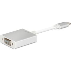 Adapter USB Moshi USB-C - VGA Srebrny  (MI-USBC-VGA)