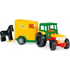 Wader Traktor z przyczepą na konia