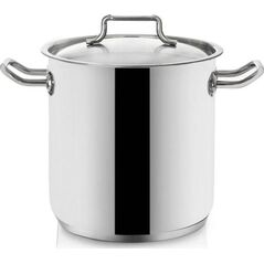 Orion Garnek stalowy z pokrywką 18/10 PREMIUM 11L 24 cm