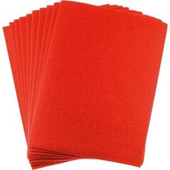 BREWIS Filc BREWIS F410-4 A4 czerwony 2mm Brewis