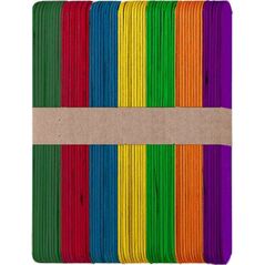 DP Craft Patyczki kreatywne DPCRAFT Jumbo kolorowe 14, 8x1, 7cm 60szt. Dalprint