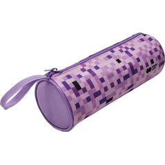 Piórnik GDD Piórnik saszetka Pixi violet tuba z zamkiem