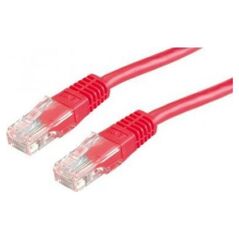 Roline Roline PatchCord UTP Kat. 5e 10m Czerwony