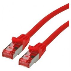 Roline ROLINE S/FTP Patchcord Cat.6 Component Level, LSOH, czerwony, 10.0 m