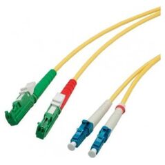 R&M Patchcord światłowodowy LWL duplex 9/125um E2000APC/LC 2.0m