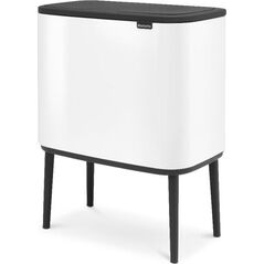 Kosz na śmieci Brabantia do segregacji bezdotykowy biały (31 35 23)