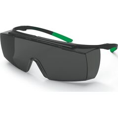 Uvex uvex super f OTG welding safety spectacles black/green