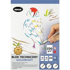 Beniamin Blok techniczny A3 10k mix kolorów