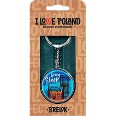 Breloczek Pan Dragon Brelok I love Poland Górny Śląsk ILP-BRE-A-KAT-02