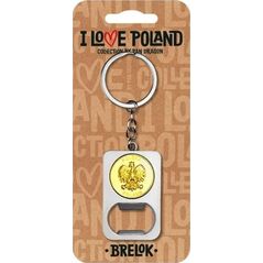 Breloczek Pan Dragon Brelok I love Poland Polska ILP-BRE-B-PL-05