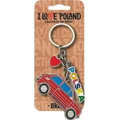 Breloczek Pan Dragon Brelok I love Poland Polska ILP-BRE-C-PL-07