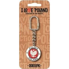 Breloczek Pan Dragon Brelok I love Poland Polska ILP-BRE-C-PL-03