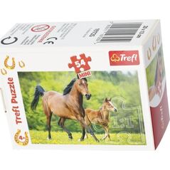 Trefl PUZZLE 54EL TREFL 19725 MINI SWIAT KONI PUD