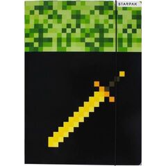 Starpak TECZKA Z GUMKA PAP A4 GAME STK FOL 10/100