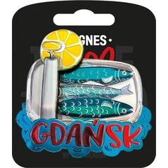 Pan Dragon Magnes I love Poland Gdańsk ILP-MAG-A-GD-31