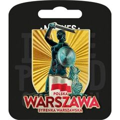 Pan Dragon Magnes I love Poland Warszawa ILP-MAG-A-WAR-20