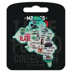 Pan Dragon Magnes I love Poland Katowice ILP-MAG-A-KAT-10