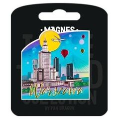 Pan Dragon Magnes I love Poland Warszawa ILP-MAG-B-WAR-31