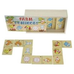 Adar Domino obrazkowe drewniane Zwierzątka 543485