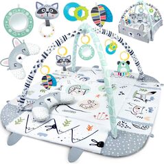 Ricokids Mata interaktywna edukacyjna 110 x 100 cm Królik